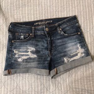 American Eagle Super Stretch midi shorts sz 10